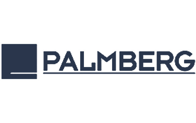 Blaues Logo des Partners Palmberg