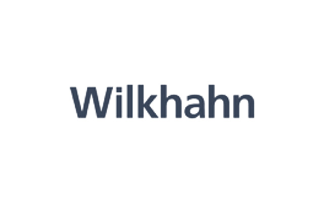 Blaues Logo des Partners Wilkhahn